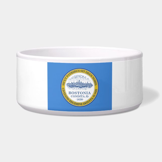 Stadtflagge von Boston (Massachusetts) Napf (Vorderseite)