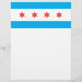 Stadtflagge von Chicago