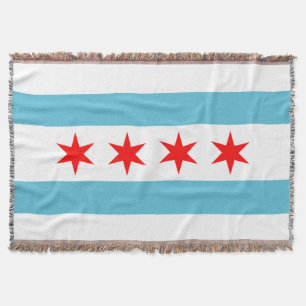 Stadtflagge von Chicago Decke
