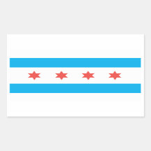 Stadtflagge von Chicago