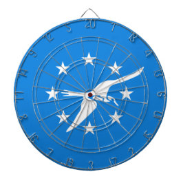 Stadtflagge von Corpus Christi (Texas) Dartscheibe