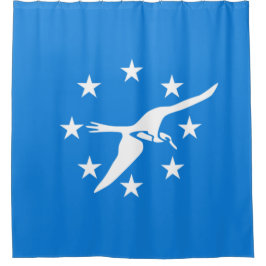Stadtflagge von Corpus Christi (Texas) Duschvorhang