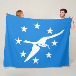 Stadtflagge von Corpus Christi (Texas) Fleecedecke