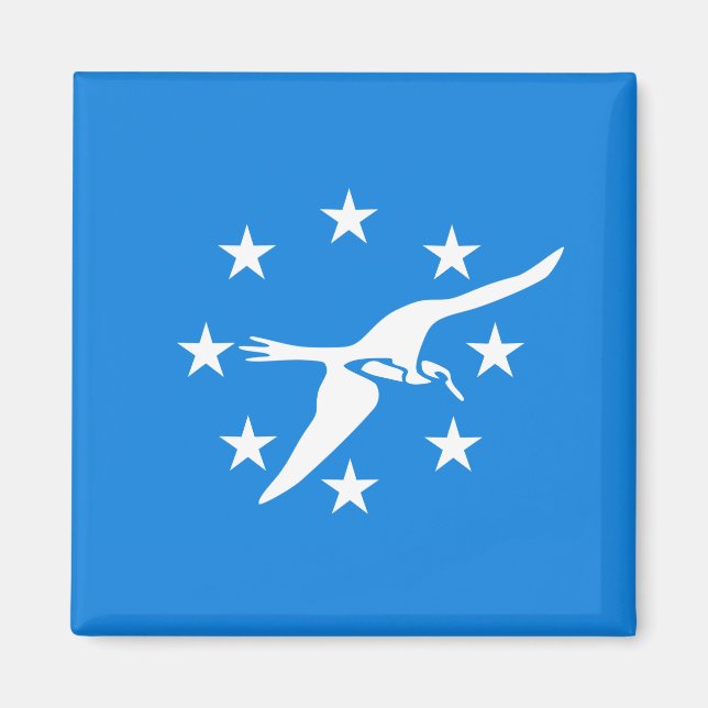 Stadtflagge von Corpus Christi (Texas) Magnet (Vorne)