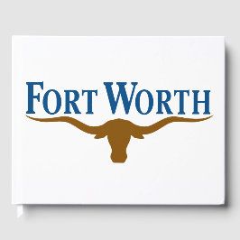 Stadtflagge von Fort Worth (Texas) Gästebuch