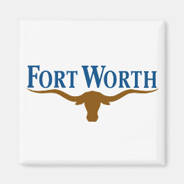 Stadtflagge von Fort Worth (Texas) Magnet