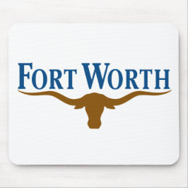 Stadtflagge von Fort Worth (Texas) Mousepad