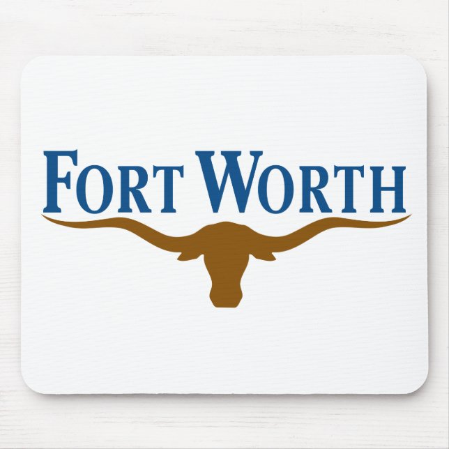 Stadtflagge von Fort Worth (Texas) Mousepad (Vorne)