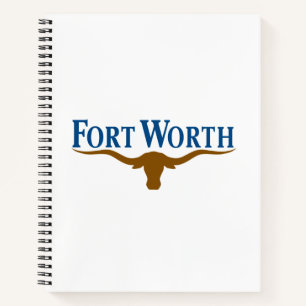Stadtflagge von Fort Worth (Texas) Notizbuch