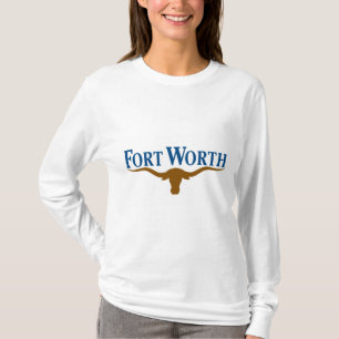 Stadtflagge von Fort Worth (Texas) T-Shirt
