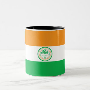 Stadtflagge von Miami Zweifarbige Tasse