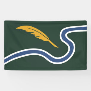 Stadtflagge von Northampton (Massachusetts, USA) Banner