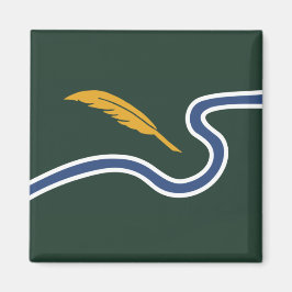 Stadtflagge von Northampton (Massachusetts, USA) Magnet