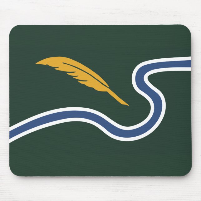 Stadtflagge von Northampton (Massachusetts, USA) Mousepad (Vorne)