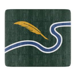 Stadtflagge von Northampton (Massachusetts, USA) Schneidebrett
