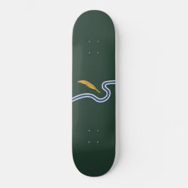 Stadtflagge von Northampton (Massachusetts, USA) Skateboard