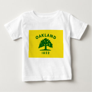 Stadtflagge von Oakland (Kalifornien) Baby T-shirt