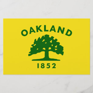 Stadtflagge von Oakland (Kalifornien) Briefpapier