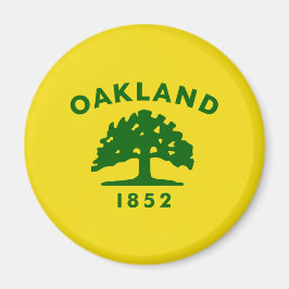 Stadtflagge von Oakland (Kalifornien) Magnet