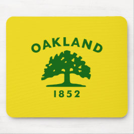 Stadtflagge von Oakland (Kalifornien) Mousepad