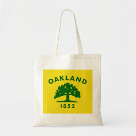Stadtflagge von Oakland (Kalifornien) Tragetasche