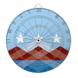 Stadtflagge von Peoria (Arizona) Dartscheibe