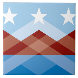 Stadtflagge von Peoria (Arizona) Fliese