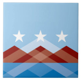 Stadtflagge von Peoria (Arizona) Fliese
