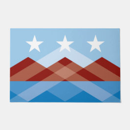 Stadtflagge von Peoria (Arizona) Fußmatte