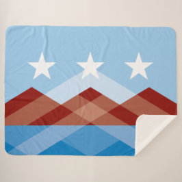 Stadtflagge von Peoria (Arizona) Sherpadecke