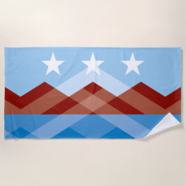 Stadtflagge von Peoria (Arizona) Strandtuch