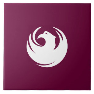 Stadtflagge von Phoenix (Arizona) Fliese