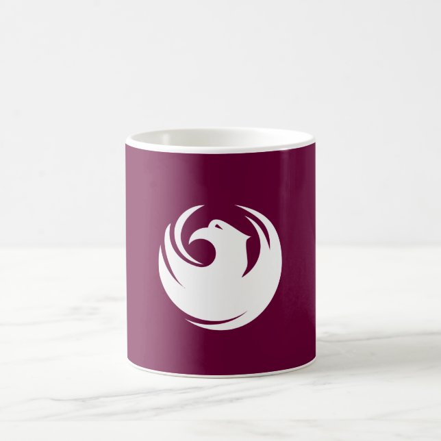Stadtflagge von Phoenix (Arizona) Kaffeetasse (Mittel)