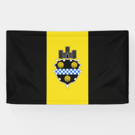 Stadtflagge von Pittsburgh (Pennsylvania) Banner