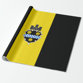Stadtflagge von Pittsburgh (Pennsylvania) Geschenkpapier