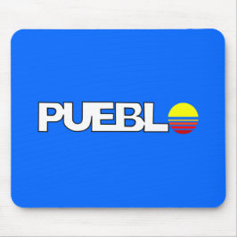 Stadtflagge von Pueblo (Colorado) Mousepad