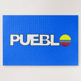 Stadtflagge von Pueblo (Colorado) Puzzle