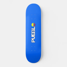 Stadtflagge von Pueblo (Colorado) Skateboard