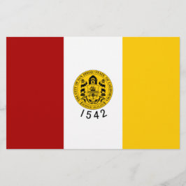 Stadtflagge von San Diego (Kalifornien) Briefpapier