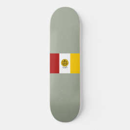 Stadtflagge von San Diego (Kalifornien) Skateboard