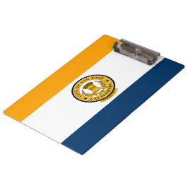 Stadtflagge von San José (Kalifornien) Klemmbrett