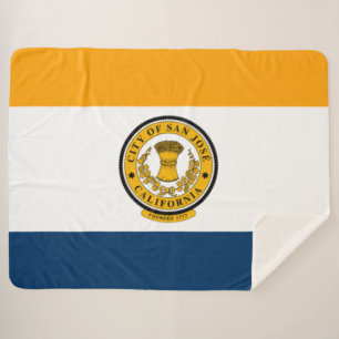 Stadtflagge von San José (Kalifornien) Sherpadecke