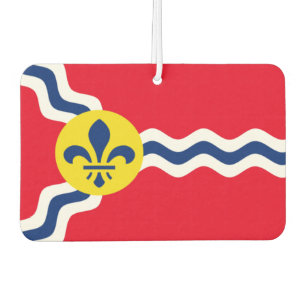 Stadtflagge von St. Louis Autolufterfrischer