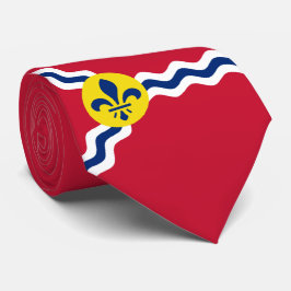 Stadtflagge von St. Louis (Missouri) Neck Tie Krawatte