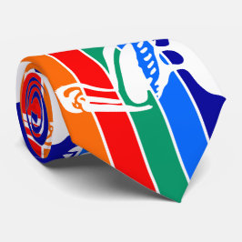 Stadtflagge von St. Petersburg (Florida) Krawatte