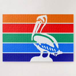 Stadtflagge von St. Petersburg (Florida) Puzzle