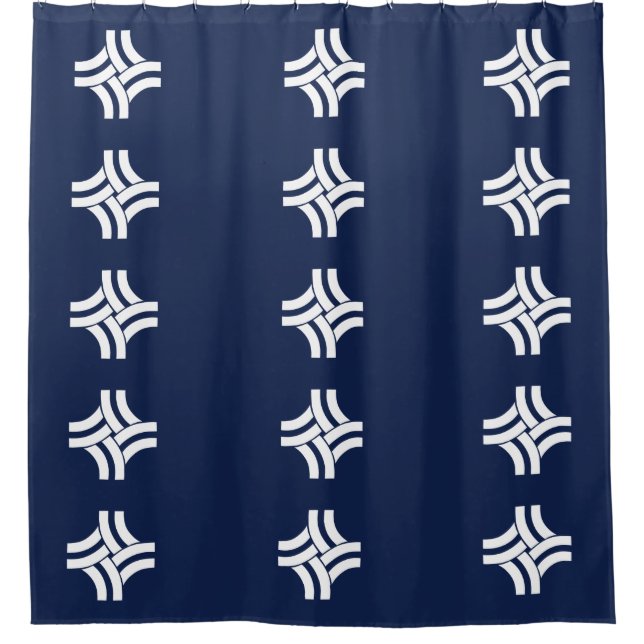 Stadtflagge von Thornton (Colorado) Duschvorhang (Vorderseite)