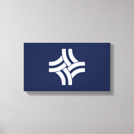 Stadtflagge von Thornton (Colorado) Leinwanddruck