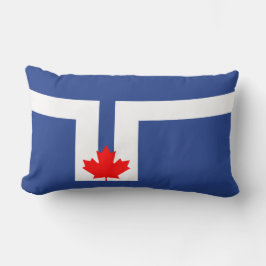 Stadtflagge von Toronto (Kanada) Lendenkissen
