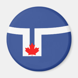 Stadtflagge von Toronto (Kanada) Magnet